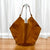 Medium Suede Bucket Bag