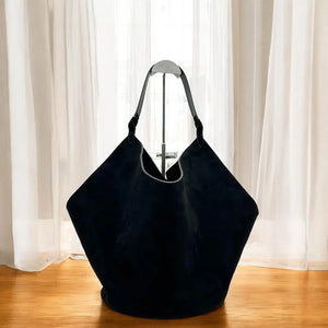 Personalised Suede Tote Bag | The Go-To