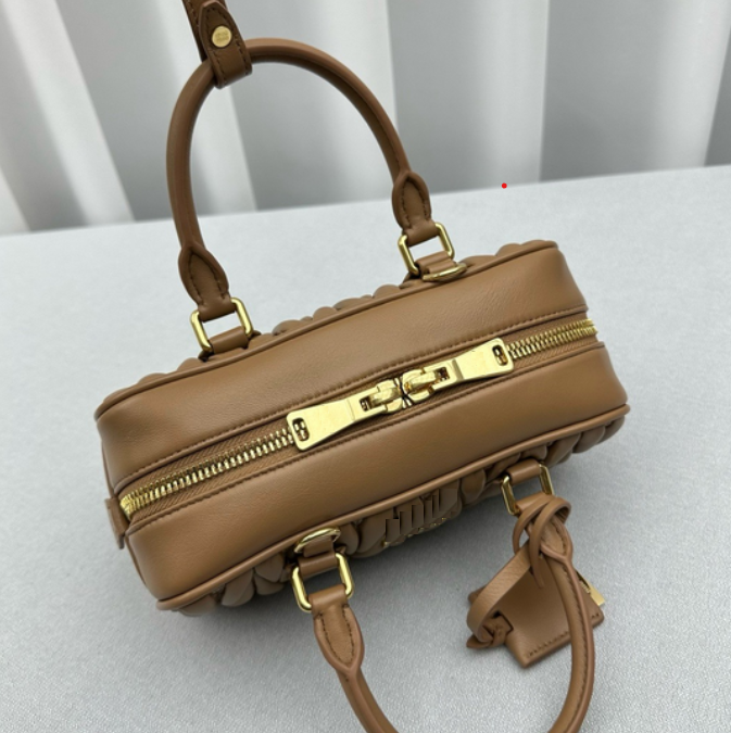 Weave leather bag