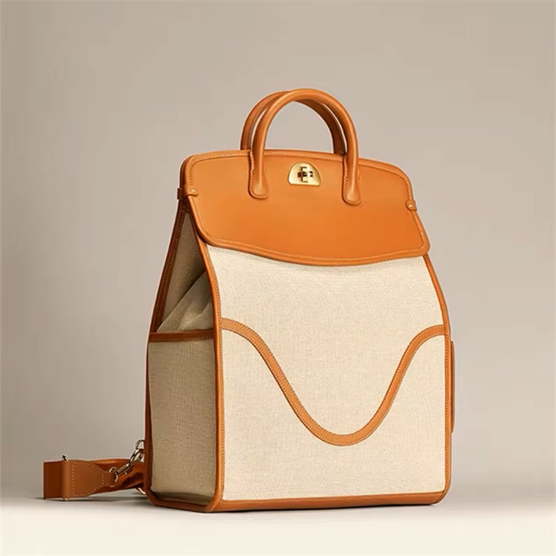 Canvas  Backpack-Tote