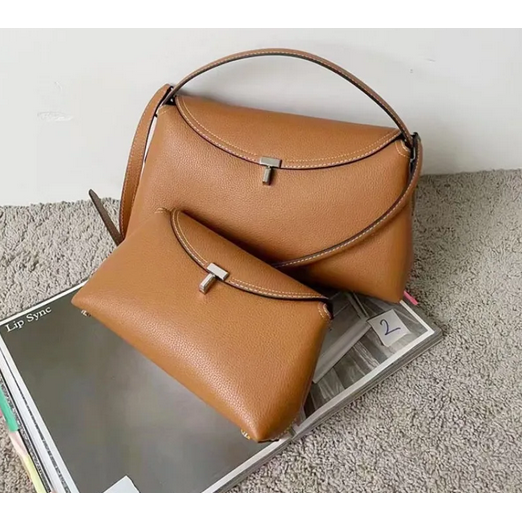 Leather Flap Shoulder Bag