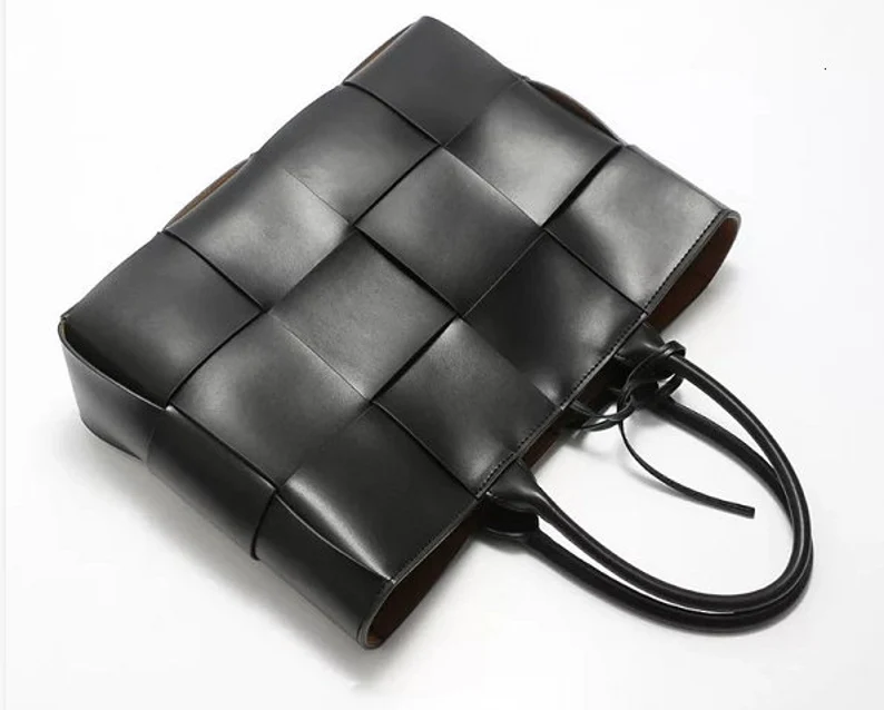 Woven Quilted Leather Bag